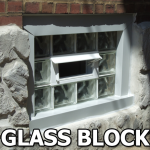 windows glass block